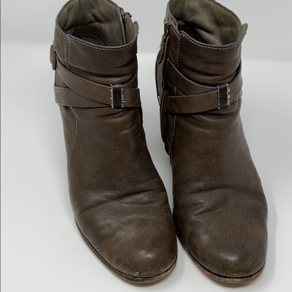 Cole Haan booties in brown